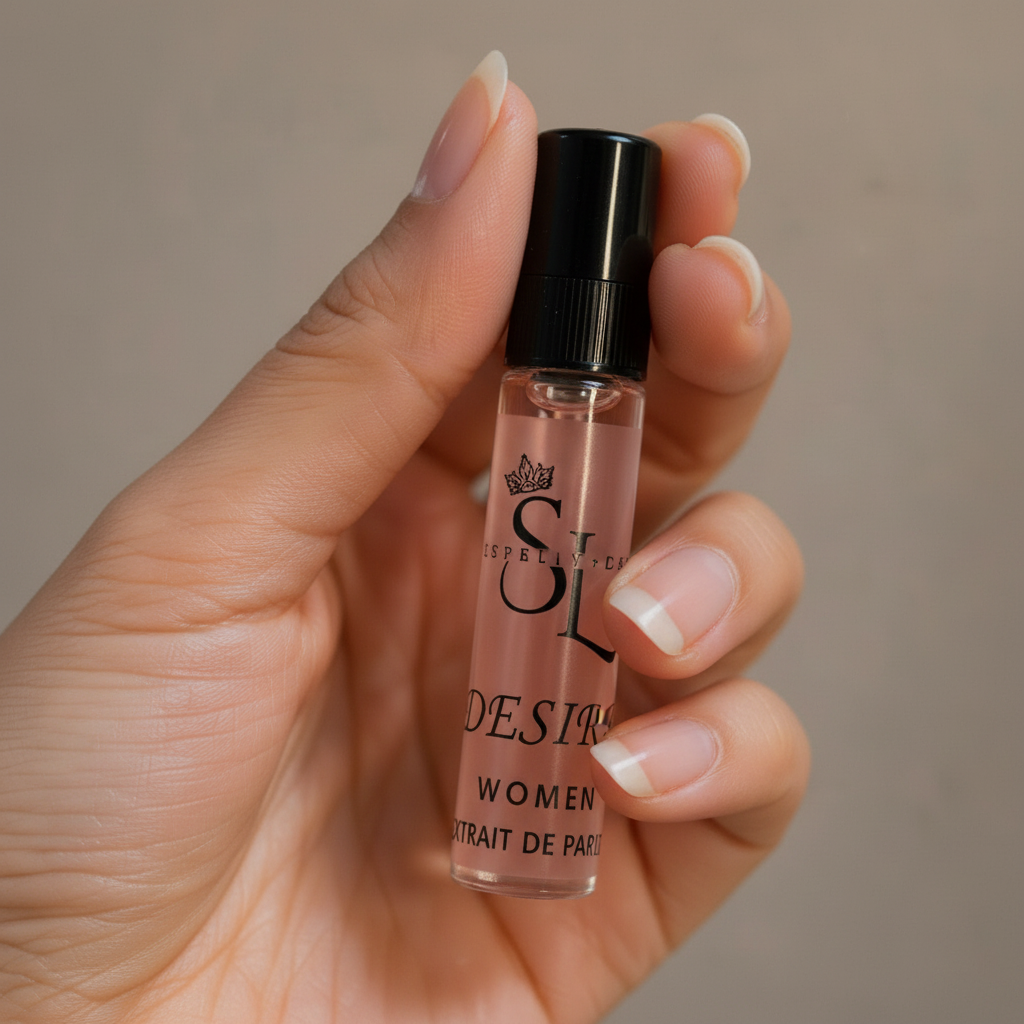 Desire Tester Bottle in Hand